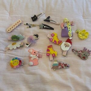 Colorful Kids Hair Clip Set